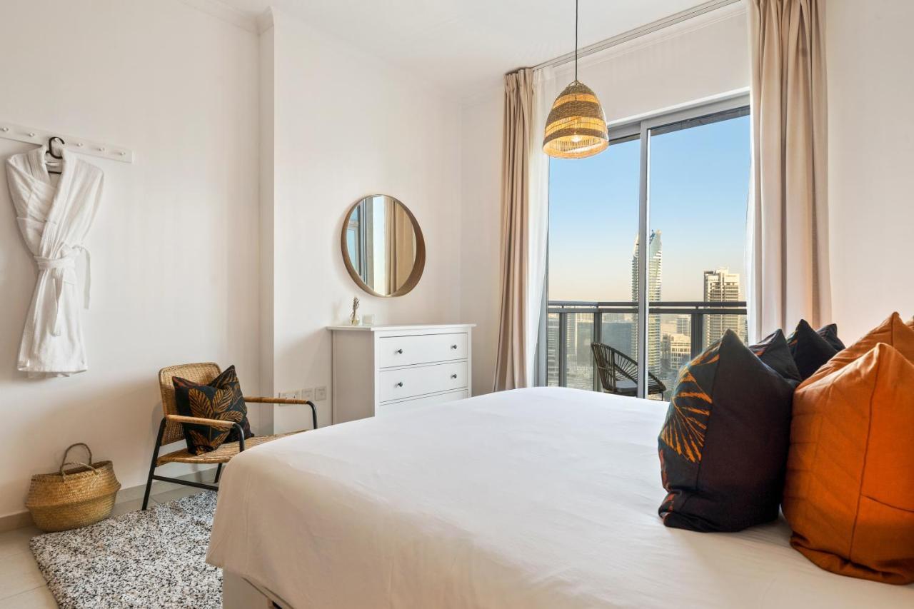 Chic And Zen Apartment, Near Burj Khalifa Tower Dubái Exterior foto